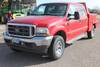 2002 Ford F250 Super Duty Crew Cab service truck 255,068 actual miles 7 3L V8 OHV 16V turbo diesel e...