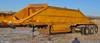 1972 Load King triple axle belly dump trailer Air operated doors Rear push bar Air operated third ax...