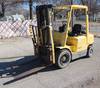 Hyster H50XM forklift 3,512 hours on meter Four cylinder LP engine 48 L x 5 W forks 4,750 lbs maximu...