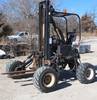 Spyder Tarantula 555KDC forklift 212 hours on meter Kubota V2203 E diesel engine 5,500 lbs maximum l...