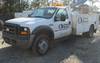 2007 Ford F550 service truck 200,974 actual miles 6 0L V8 OHV 32V turbo diesel engine Automatic tran...