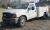 2005 Ford F350 Super Duty XL utility truck 157,241 actual miles 6 0L V8 OHV 32V turbo diesel engine ...