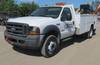 2006 Ford F550 Super Duty XL service truck 95,914 actual miles 6 0L V8 OHV 32V turbo diesel engine A...