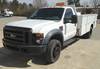 2008 Ford F550 service truck 107,583 miles on odometer 6 4L V8 OHV 32V turbo diesel engine Automatic...