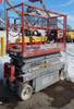 2006 Skyjack SJIII3219 electric scissor lift 19 platform height 550 lbs platform capacity Tires worn...