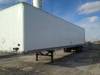 1998 Fruehauf 48 dry van trailer Smooth slide white panels Swing doors Plywood lined interior Spring...