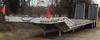 1992 Trail King TK70RG 482 53 drop deck trailer 29 5 L x 10 W main deck 8 L upper deck 4 L dovetail ...
