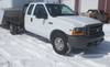 2001 Ford F350 Super Duty flatbed truck 146,216 actual miles 6 8L V10 SOHC 20V gas engine Automatic ...