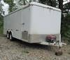 2000 WW box trailer 20 x 7 5 interior Side door Side window Rear swing doors Interior light 2 fold d...