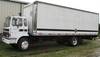 1985 Mack MS200P cab over box truck 272,517 miles on odometer Renault 5 5L six cylinder diesel engin...