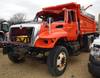 2006 International 7400SFA dump truck Henderson salt spreader 275/80R22 5 tires 2010 National arrow ...