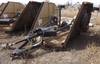 2004 Land Pride RCB6015 rotary mower 15 W cut 540 PTO Pin hitch Safety chains 24 x 7 7 tires Jack mi...