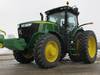 2012 John Deere 7230R MFWD tractor 407 hours on meter John deere 6 8L diesel engine 230 HP IVT trans...