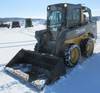 2012 John Deere 318D skid steer 712 hours on meter John Deere four cylinder diesel engine Cold start...
