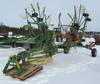 2010 Krone Swadro 810 windrower 540 PTO PTO shaft Two point Hydraulic fold 10 0/75 15 3 road tires 1...