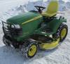 2009 John Deere X720 Ultimate lawn mower 422 hours on meter 54 cut Kawasaki 745cc gas engine Hydrost...