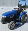 2001 New Holland TC25D MFWD garden tractor 683 hours on meter Shibaura 1 3L three cylinder diesel en...