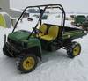 2007 John Deere 620i Gator utility vehicle 662 hours on meter Kawasaki EFI gas engine Hi/Low forward...