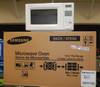 2 assorted microwaves Samsung commercial stainless steel 115V New in box Sharp microwave Unknown op...
