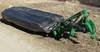 2012 John Deere 285 rotary disc mower Three point 540 PTO Hydraulic lift Swath wheel Protective curt...