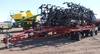 2009 Case IH 700 flex hoe air drill with 3380 Precision air cart 700 air hoe drill 60 working width ...