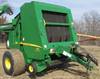 2013 John Deere 569 round baler Bale Trak monitor controller 3,098 bale count MegaWide Plus pickup H...