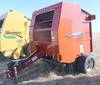 2010 Hesston 5145 round baler 4 W x 5 H 540 PTO Bale ramp Dual twine tie Spring and hydraulic densit...