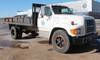1995 Ford F700 dump truck 104,729 miles on odometer Ford 7 0L V8 gas engine Five speed manual transm...