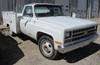 1989 Chevrolet 3500 utility truck 64,707 actual miles 727 hours on meter 5 7L V8 OHV 16V gas engine ...