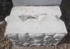 32 3 L x 2 W x 2 H concrete bunker blocks Keyway design for inter locking Lifting eye Decorative st...