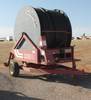 Cadman 3250XL irrigation traveler Approx 440 meters of hard hose on reel Honda GX160 gas engine 5 5 ...