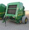 2011 John Deere 568 round baler 62 W x 72 diameter bale capacity Eight bale forming belts Roller cha...