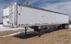 1998 Timpte Super Hopper grain trailer 43 L x 8 5 W x 10 8 H 77 H sides Rollover tarp Recently repla...