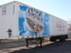 1992 Wabash 48 storage trailer Smooth side panels Rool up door Bottom door panel damaged, needs repl...