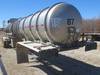 1979 Polar 5,000 gallon tanker trailer 3/16 stainless steel tank Rear discharge On board air compres...