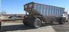1983 Doonan 21 pup grain trailer 8 width 68 H sides Roll over tarp Needs repair Manual hopper bottom...
