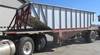 1983 Doonan 24 fifth wheel grain trailer 8 width 68 H sides Roll over tarp Needs repair Manual open ...