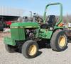 1988 John Deere 755 MFWD tractor 1,661 hours on meter Yanmar three cylinder diesel engine 20 HP Hydr...