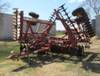 2004 Krause 4990 28 folding disk Model 4988W 20 front blades 22 rear blades 10 00 15 tires Serial 23...