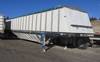 1978 Doonan 41 tandem axle grain trailer 8 W 10 H side boards Manual dual hoppers Roll over tarp Spr...