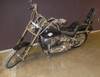 1990 Harley Davidson motorcycle 35,590 miles on odometer Foot pegs Two rider seat with backrest Disk...