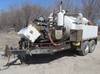 Vacstar 800DT portable vacuum machine 800 gallon debris tank Diesel engine, non operational Removed ...