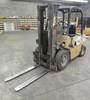 Yale GP050 forklift 5,699 hours on meter Four cylinder gas engine 5,000 lbs capacity 7 12 front tire...