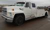 1990 Ford F700 Crew Cab flatbed truck 154,306 miles on odometer 6 6L L6 turbo diesel engine 185 HP S...