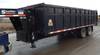 2008 Starlite gooseneck dump trailer 20 L x 99 W 48 side height Electric over hydraulic dump Swingin...