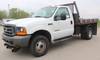 2001 Ford F350 Super Duty XL flatbed truck 74,456 miles on odometer 3,354 hours on meter 7 3L V8 OHV...
