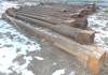 16 1937 cast iron light poles Removed 1996 No heads 173 H 12 x 12 base 10 diameter top Some with co...