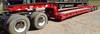 1985 Liddell triple axle lowboy trailer 53 L x 8 W 24 L detachable deck 12 outriggers Air suspension...