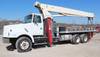2001 Volvo WG64 flatbed truck with Terex boom 25,732 miles on odometer Cummins ISM 10 8L L6 turbo di...