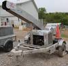 Asplundh chipper Four cylinder gas engine Pintle hitch 8 14 5 tires Additional set of knives include...